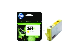 Original HP 364XL (CB325EE) Ink cartridge yellow, 750 pages, 6ml