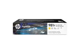 Original HP 981Y (L0R15A) Ink cartridge yellow, 16K pages, 183ml