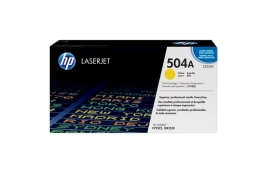 CE252A | HP 504A Yellow Toner, prints up to 7,000 pages