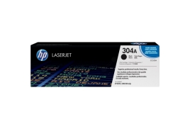 CC530A | HP 304A Black Toner, prints up to 3,500 pages