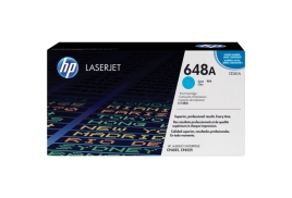 CE261A | HP 648A Cyan Toner, prints up to 11,000 pages