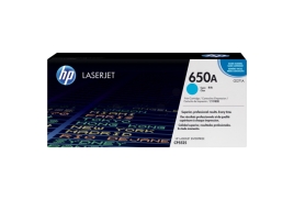 CE271A | HP 650A Cyan Toner, prints up to 15,000 pages