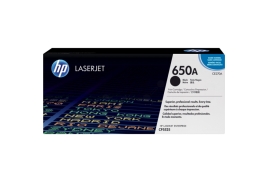 CE270A | HP 650A Black Toner, prints up to 13,500 pages