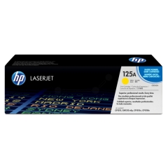 CB542A | HP 125A Yellow Toner, prints up to 1,400 pages Image