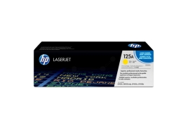 CB542A | HP 125A Yellow Toner, prints up to 1,400 pages