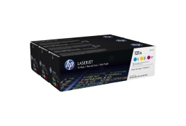 U0SL1AM | HP 131A Multipack of Colour Toners, 1 x Cyan, Magenta & Yellow (1,800 pages)