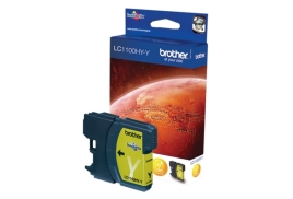 LC1100HYY | Original Brother LC-1100HYY Yellow ink, prints up to 750 pages, contains 10ml of ink