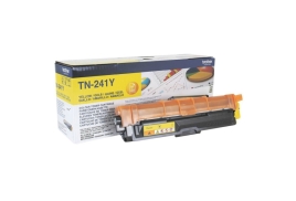 TN241Y | Original Brother TN-241Y Yellow Toner, prints up to 1,400 pages