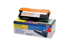 TN328Y | Original Brother TN-328Y Yellow Toner, prints up to 6,000 pages