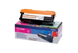 TN328M | Original Brother TN-328M Magenta Toner, prints up to 6,000 pages
