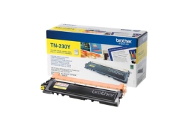 TN230Y | Original Brother TN-230Y Yellow Toner, prints up to 1,400 pages