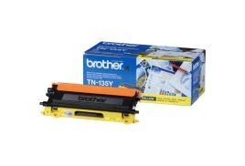 TN135Y | Original Brother TN-135Y Yellow Toner, prints up to 4,000 pages