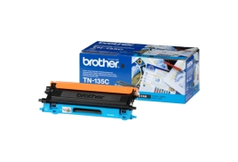 TN135C | Original Brother TN-135C Cyan Toner, prints up to 4,000 pages