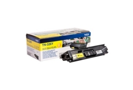 TN326Y | Original Brother TN-326Y Yellow Toner, prints up to 3,500 pages