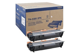 TN3380TWIN | Original Brother TN-3380 Twin-pack of Black Toners, 2 x 8,000 pages