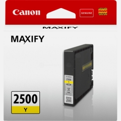 9303B001 | Original Canon PGI-2500Y Yellow ink, contains 10ml of ink Image