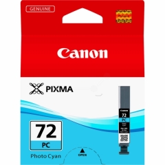 6407B001 | Original Canon PGI-72PC Photo Cyan ink, contains 14ml of ink Image