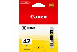 6387B001 | Original Canon CLI-42Y Yellow ink, contains 13ml of ink