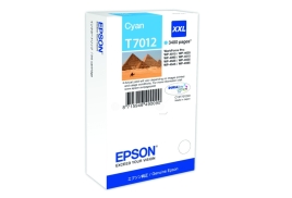 Original Epson T7012 (C13T70124010) Ink cartridge cyan, 3.4K pages, 34ml
