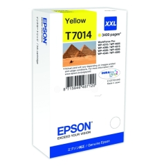 Original Epson T7014 (C13T70144010) Ink cartridge yellow, 3.4K pages, 34ml Image