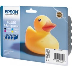 Epson C13T05564010/T0556 Ink cartridge multi pack Bk,C,M,Y, 4x290 pages ISO/IEC 24711 4x8ml Pack=4 f Image