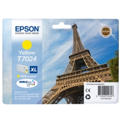 Original Epson T7024 (C13T70244010) Ink cartridge yellow, 2K pages, 21ml Image