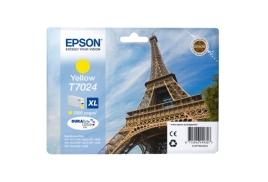 Original Epson T7024 (C13T70244010) Ink cartridge yellow, 2K pages, 21ml