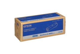 Epson C13S050698|0698 Toner-kit black, 12K pages for Workforce AL-M 400 DN/DTN