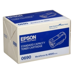 Epson 690 Black Standard Capacity Toner Cartridge 2.7k pages - C13S050690 Image