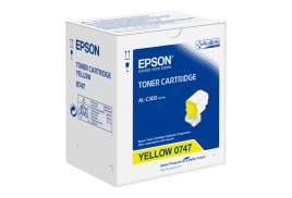 Epson C13S050747|0747 Toner-kit yellow, 8.8K pages for WorkForce AL-C 300 DN/DTN/N/TN