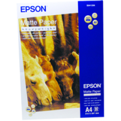Epson Matte Paper Heavy Weight - A4 - 50 Sheets Image