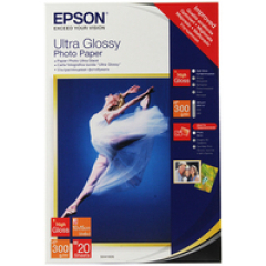 Epson Ultra Glossy Photo Paper - 10x15cm - 20 Sheets Image