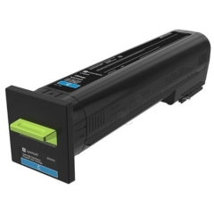 Lexmark 72K2XCE Toner-kit cyan extra High-Capacity Project, 22K pages for Lexmark CS 820 Image