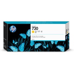 P2V70A | Original HP 730 Yellow Ink, 300ml, for HP DesignJet T1700 Image