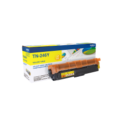 TN246Y | Original Brother TN-246Y Yellow Toner, prints up to 2,200 pages Image