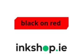 inkshop.ie Own Brand Brother TZe-421 Black on Red P-Touch Tape, 9mm x 8m