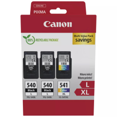 5224B017 | Multipack Canon PG-540L x 2, CL-541XL x 1  High Yield Ink Cartridges Image