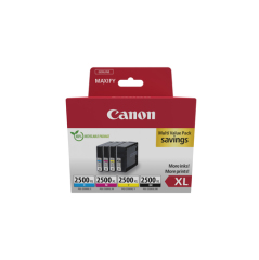 9254B010 | Multipack of Canon PGI-2500XL inks, 4 pc(s), Black, Cyan, Magenta, Yellow Image