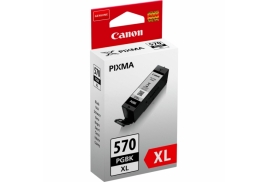 0318C001 | Original Canon PGI-570PGBKXL Black ink, contains 22ml of ink