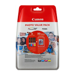 Original Canon CLI-551 XL (6443B006) Ink cartridge multi pack, 5530pg + 3x695pg, Pack qty 4 Image
