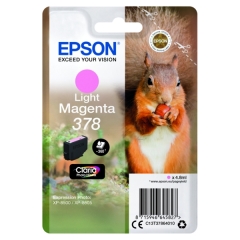 Original Epson 378 (C13T37864010) Ink cartridge bright magenta, 360 pages, 5ml Image