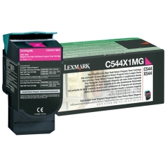 Lexmark C544X1MG Toner magenta extra High-Capacity return program, 4K pages ISO/IEC 19798 for Lexmar Image