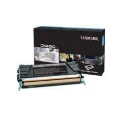 Lexmark C746H3KG Toner cartridge black Project, 12K pages ISO/IEC 19798 for Lexmark C 746/748 Image