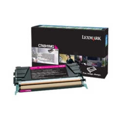 Lexmark C748H3MG Toner cartridge magenta Project, 10K pages ISO/IEC 19798 for Lexmark C 748 Image